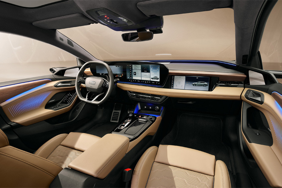 Dashboard View of A6L e-tron