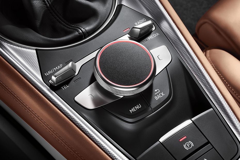 Center Controls of Audi TT Coupe