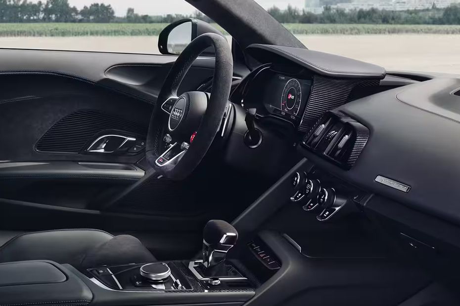 Dashboard View of R8 Coupe