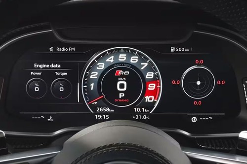 R8 Coupe TachoMeter