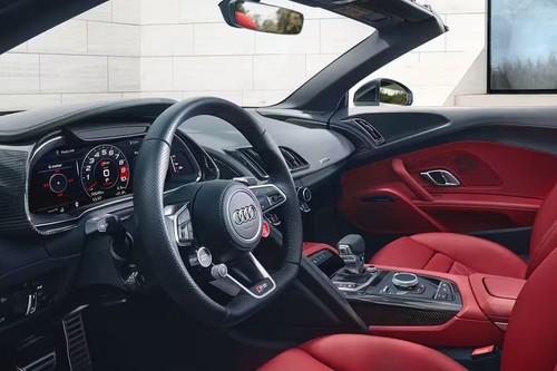 Dashboard View of R8 Spyder