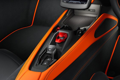 Center Controls of Lamborghini Revuelto