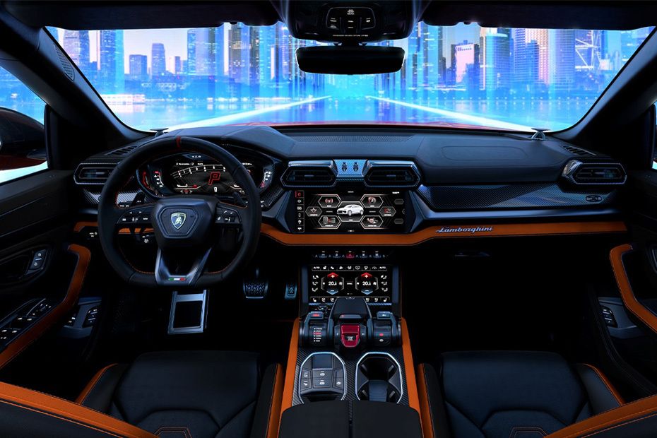 Dashboard View of Urus