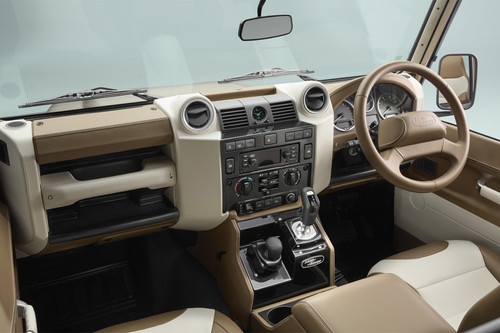 Dashboard View of Classic Defender