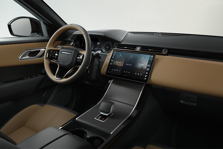 Dashboard View of Range Rover Velar