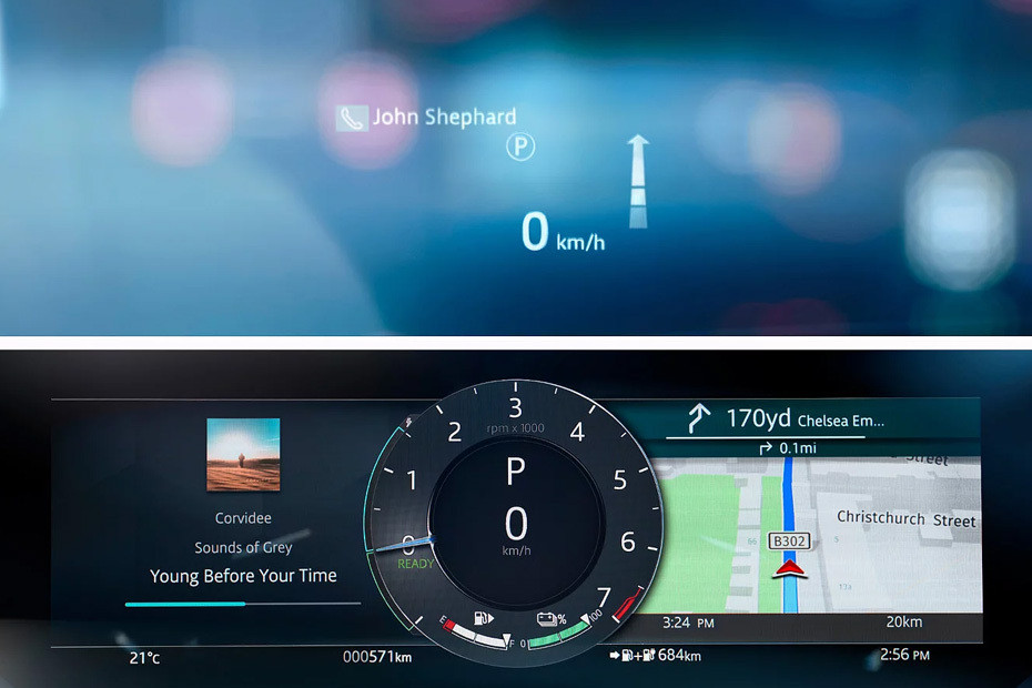 Range Rover Velar TachoMeter