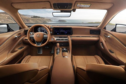 Dashboard View of LC 500