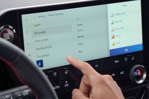 NX Hybrid touch screen
