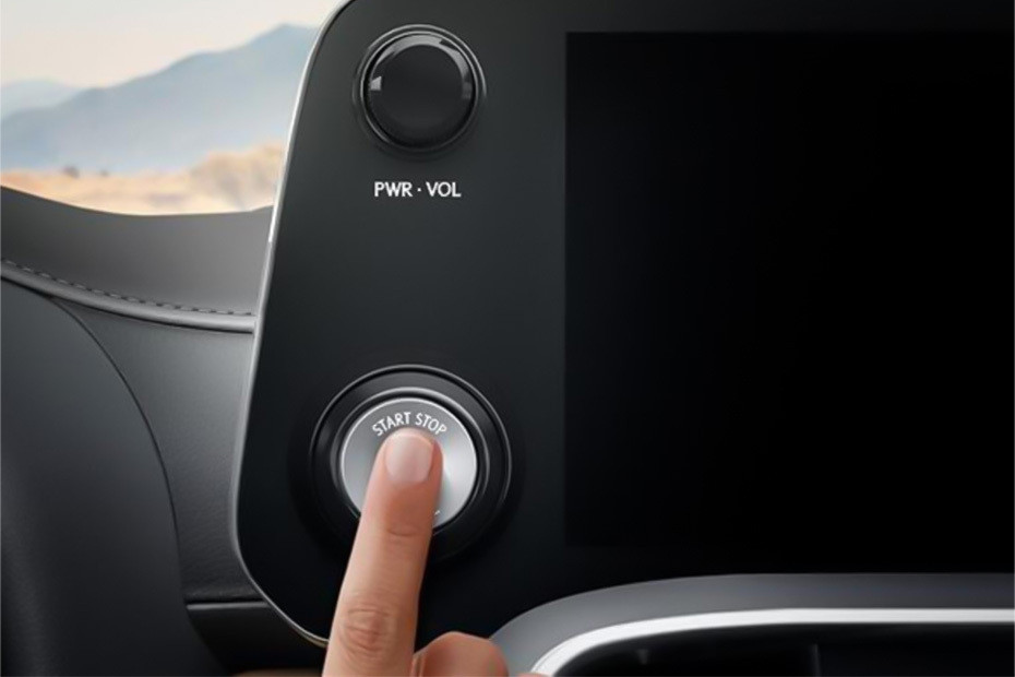 Lexus LX 700H Engine Start Stop Button