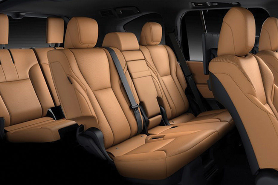 Lexus LX 700H Front And Rear Seats Together
