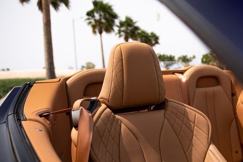 LC 500 Convertible Front Seat Headrest
