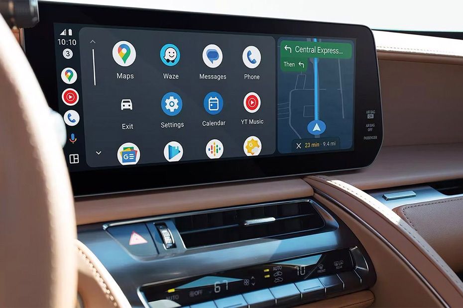 Stereo View of LC 500 Convertible