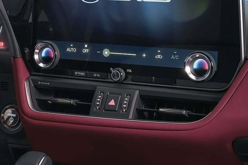 Front AC Controls of Lexus ES 2026