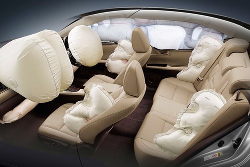 Lexus ES (2013-2021) AirBags View