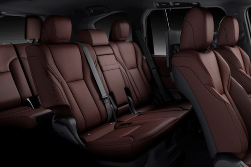 Lexus LX Front And Rear Seats Together