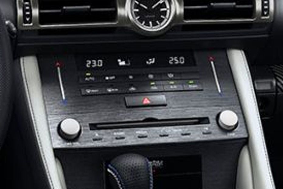 Front AC Controls of Lexus RC F