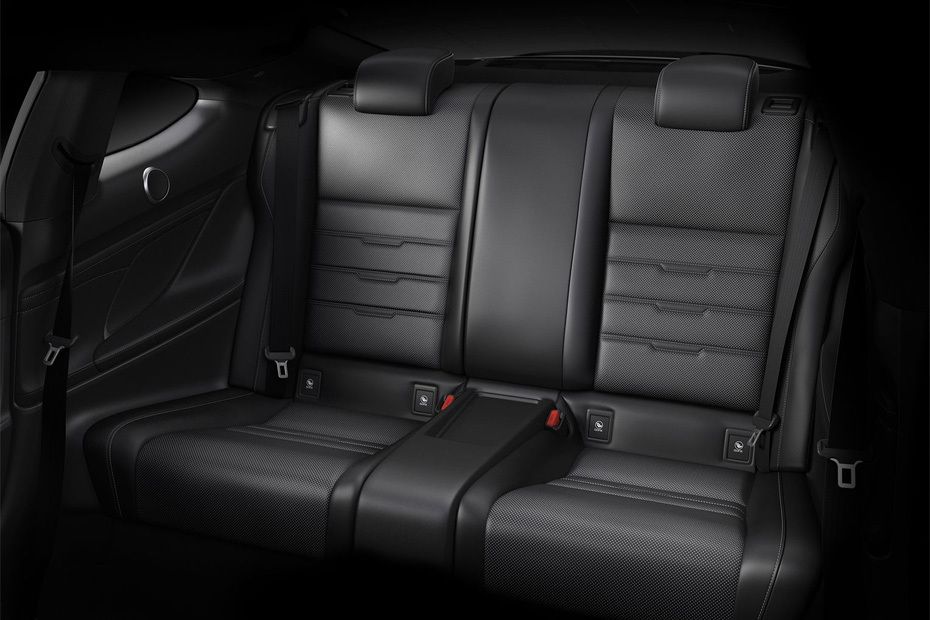 Lexus RC F Rear Seats