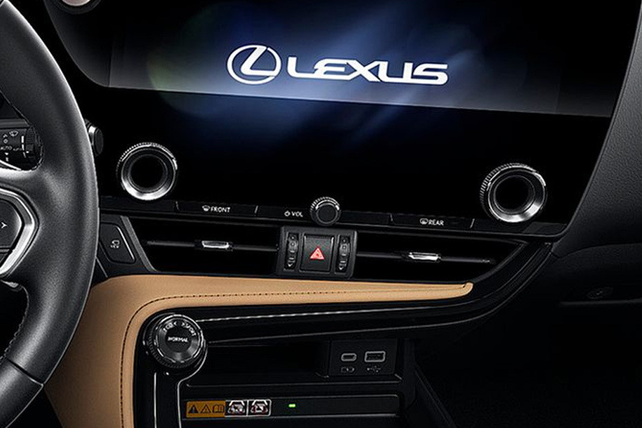 Front AC Controls of Lexus NX