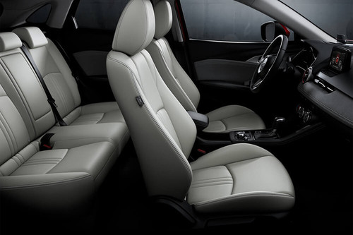 Mazda CX-3 Front And Rear Seats Together