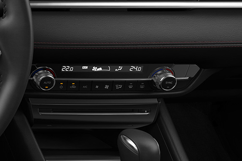 Front AC Controls of Mazda 6 Sedan