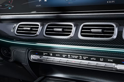 Front AC Controls of Mercedes-Benz GLE-Class