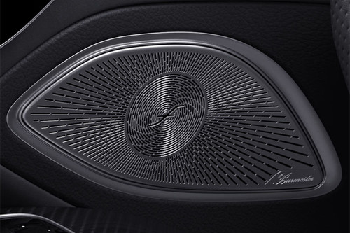 Speakers View of Mercedes-Benz EQS