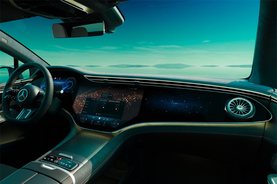 Mercedes-Benz EQE Passengers View