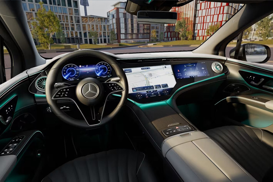 Dashboard View of EQS SUV