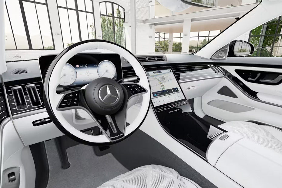 Dashboard View of Maybach S Class