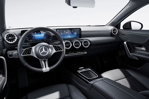 Dashboard View of A-Class