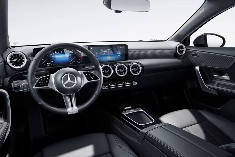 Dashboard View of A-Class