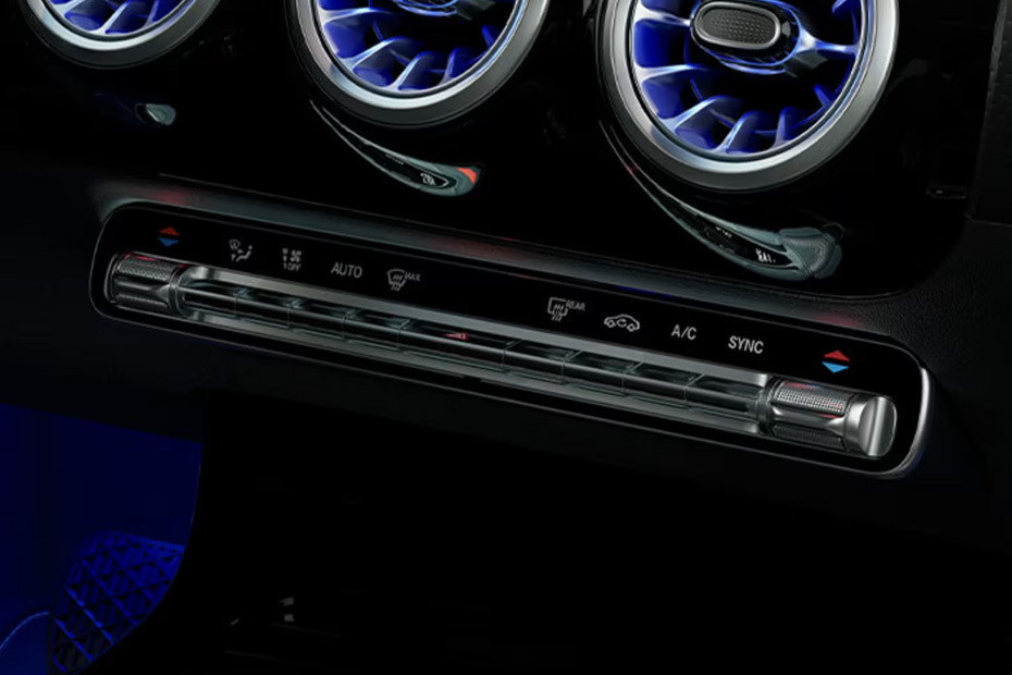 Front AC Controls of Mercedes-Benz A-Class