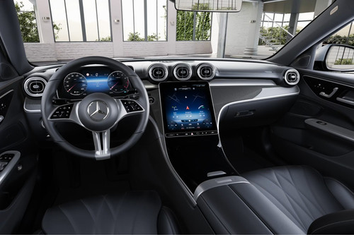 Dashboard View of C-Class Sedan
