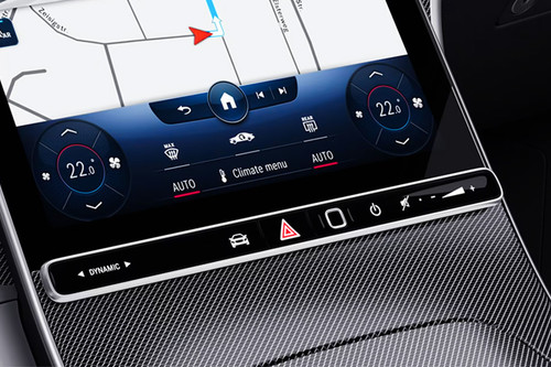 Front AC Controls of Mercedes-Benz C-Class Sedan