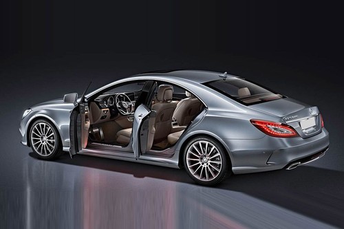 Mercedes-Benz CLS-Class Coupe Driver's Side View Door Open