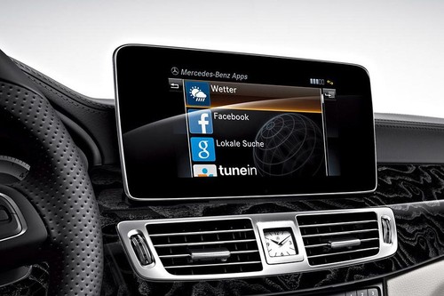 CLS-Class Coupe touch screen