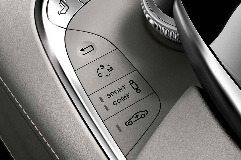 Center Controls of Mercedes-Benz S-Class Coupe