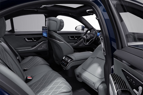 Folding Seats of Mercedes-Benz S-Class Sedan