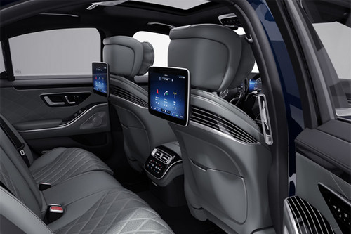 Rear Seat Entertainment of Mercedes-Benz S-Class Sedan