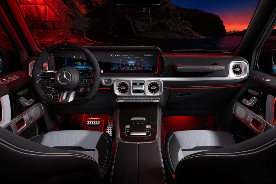 Dashboard View of G-Class