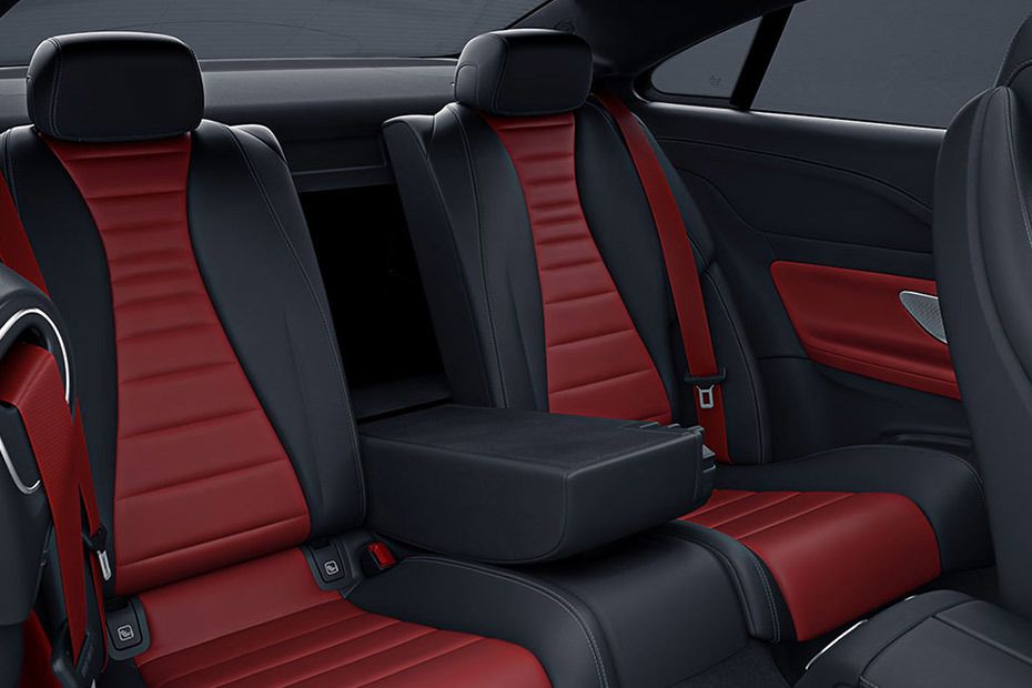 Mercedes-Benz E-Class Coupe Rear Seats
