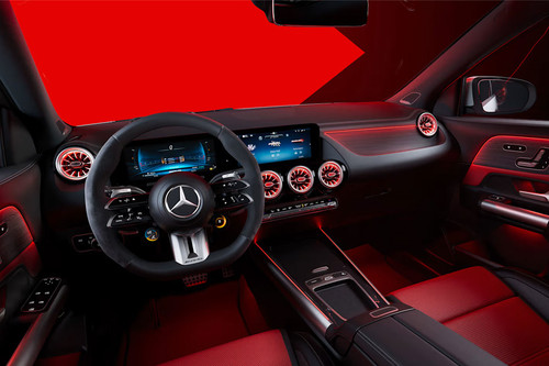 Dashboard View of GLA-Class