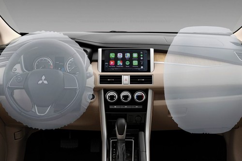 Mitsubishi Xpander (2022-2024) AirBags View