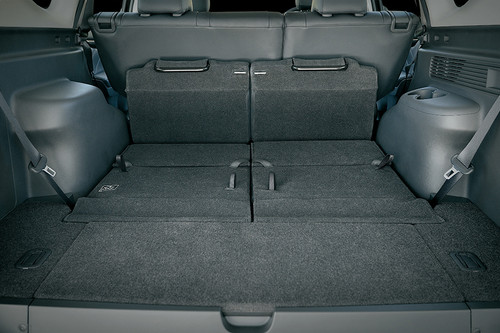 Montero Sport Storage Area