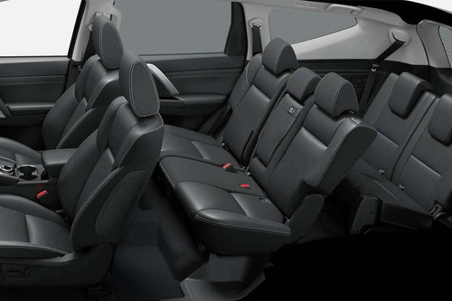 Mitsubishi Pajero Sport Front And Rear Seats Together