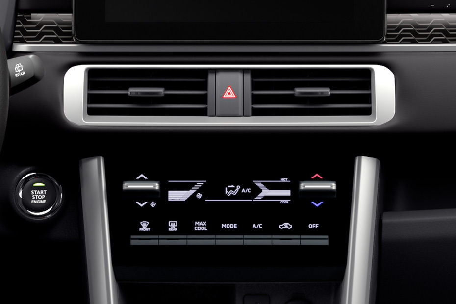 Front AC Controls of Mitsubishi Xpander