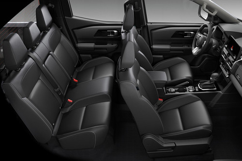 Mitsubishi L200 Front And Rear Seats Together