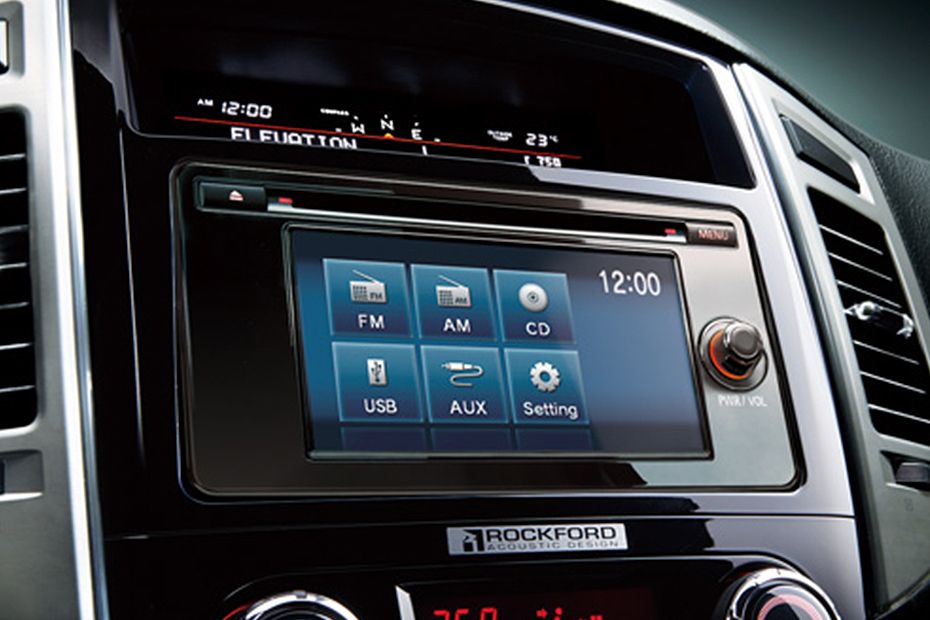 Pajero touch screen