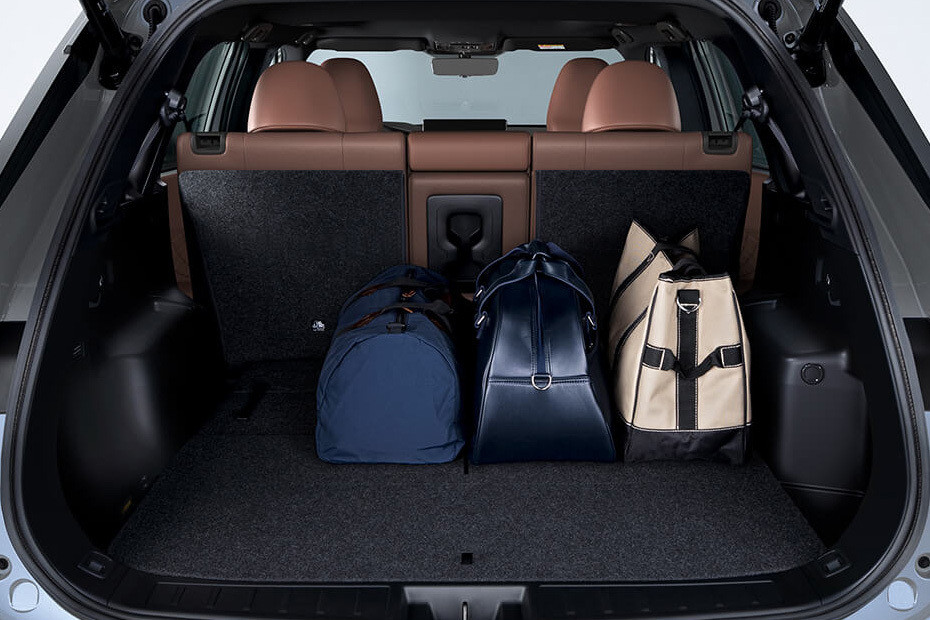 Storage Closer View of Mitsubishi Outlander