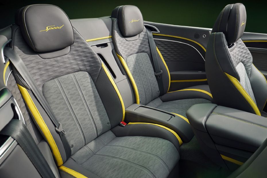 Bentley Continental GTC Rear Seats
